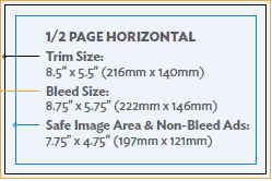 Print Ad Specs - half page