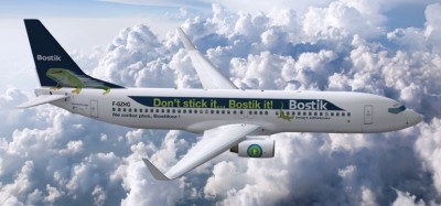 Bostik takes its brand to the skies