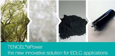 TENCEL®ePower – the innovative sustainable solution for EDLC applications