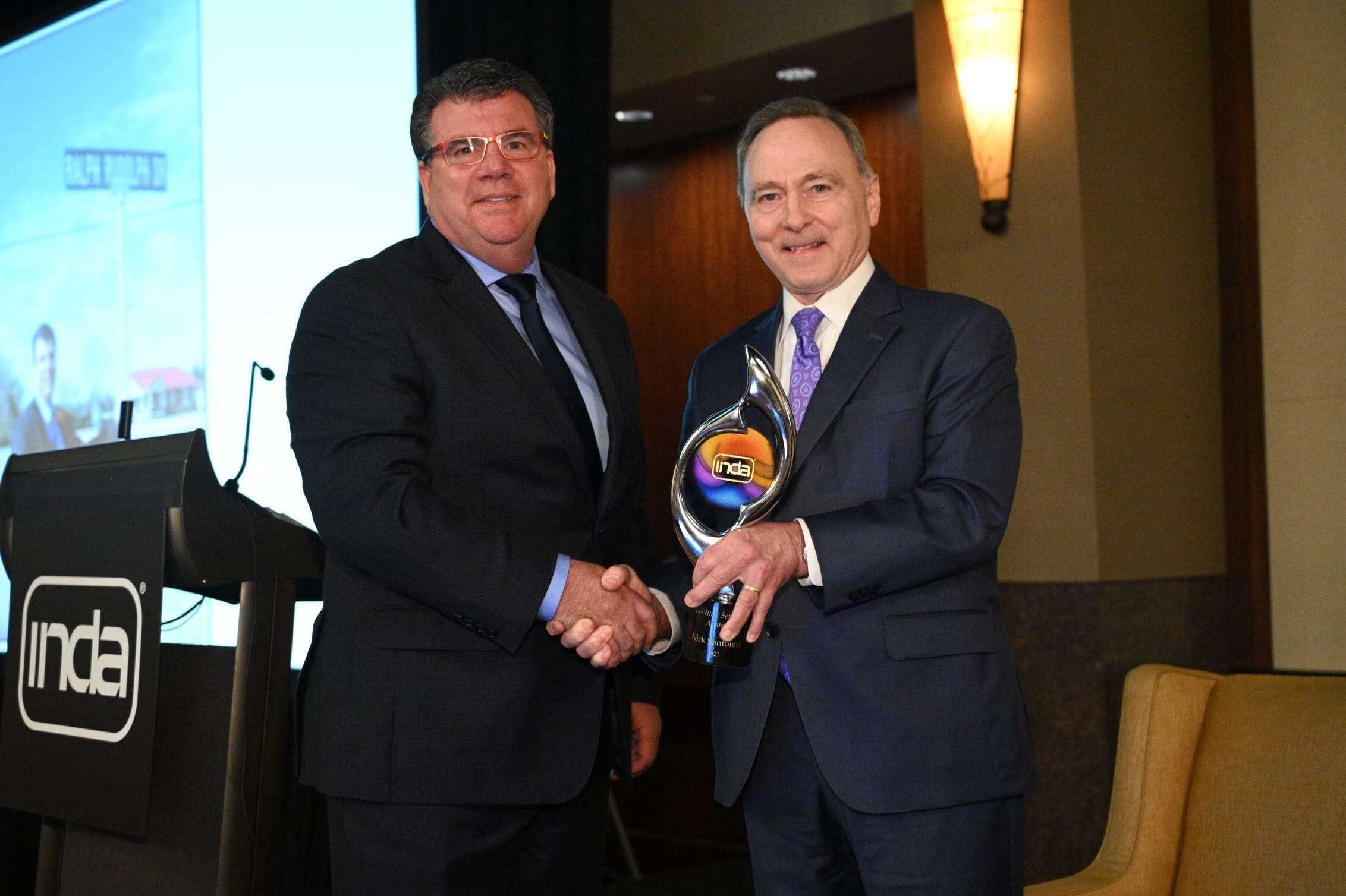 Nick Santoleri INDA Lifetime Service Award