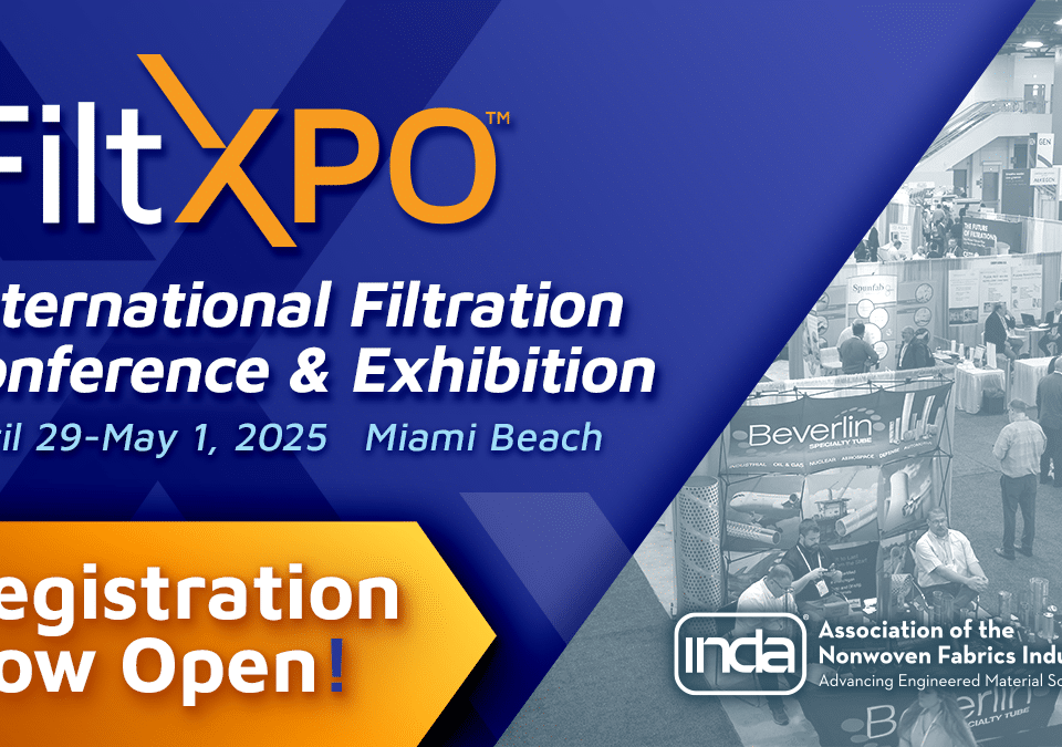 FiltXPO25 Registration Now Open PR Graphic