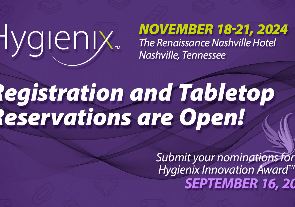 Hygienix 2024 Registration amp Tabletops Open PR Graphic