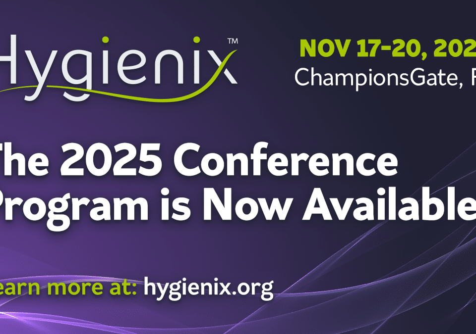 Hygienix 2025 Conference Program Live PR Graphic 1
