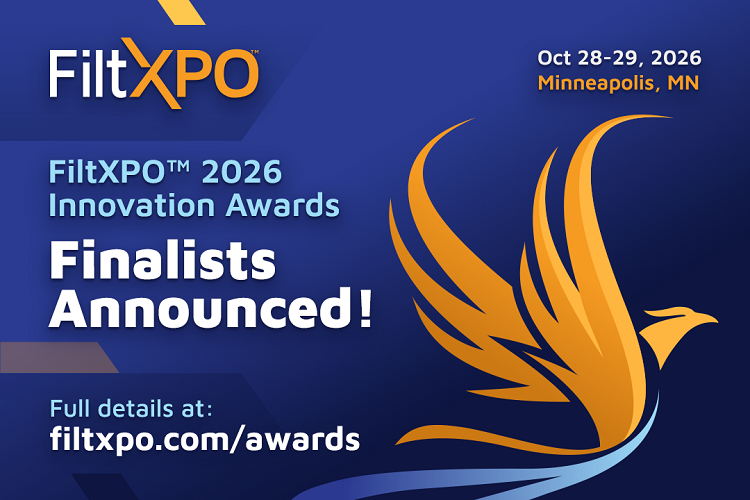 FiltXPO 2026 Finalists Announced website graphic